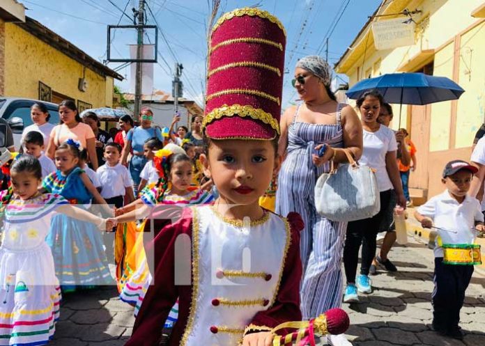 Foto: Niños de centros de educación inicial en Somoto honraron con orgullo a la patria / TN8