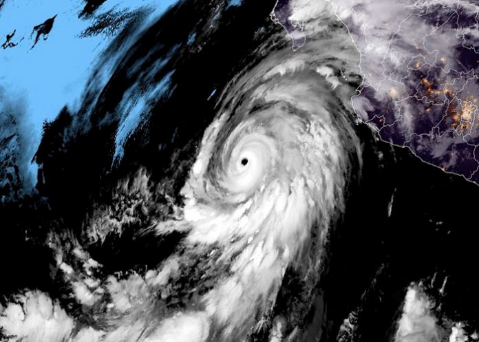 Foto: Huracán 'Hilary' Deja un Muerto en Baja California Sur / Cortesía