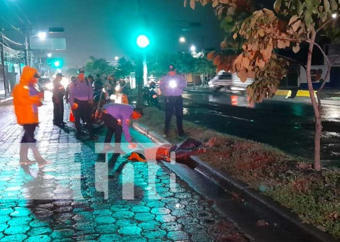 Peatón muere tras pasarle sobre su humanidad un camión en Carretera Norte