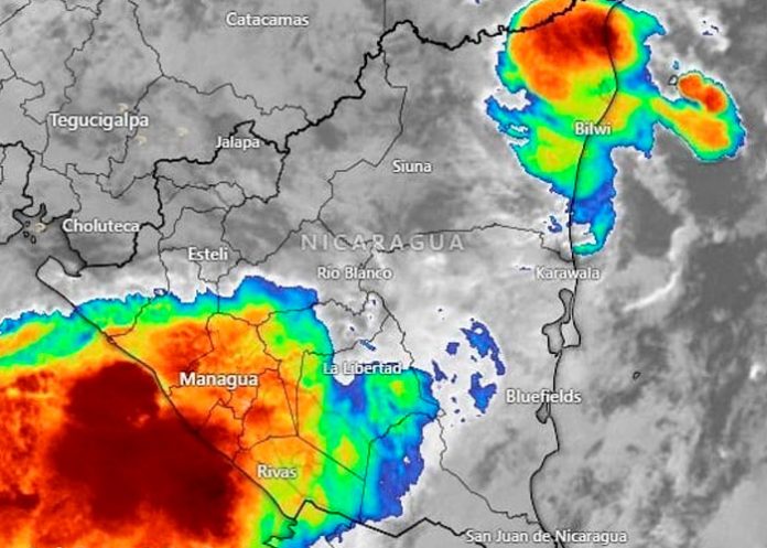 1 Lluvias fuertes en varias partes del país: Así estará el clima en Nicaragua