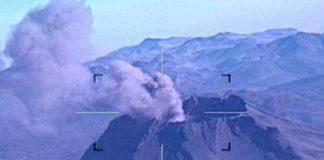 Foto: Nuevo Estallido Volcánico en el Volcán Ubinas de Perú / Cortesía