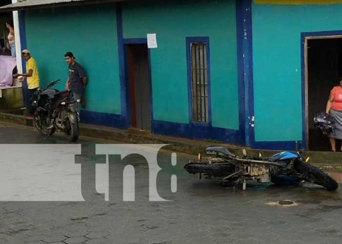 Dos lesionados deja un accidente vial en jalapa por no guardar distancia