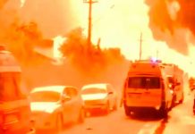 Tremenda explosión en una gasolinera de Bucarest deja un muerto y 33 heridos