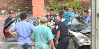 Foto: Un Joven de 19 años falleció en un violento accidente de tránsito, en el kilómetro 14 de la Carretera a Masaya/TN8