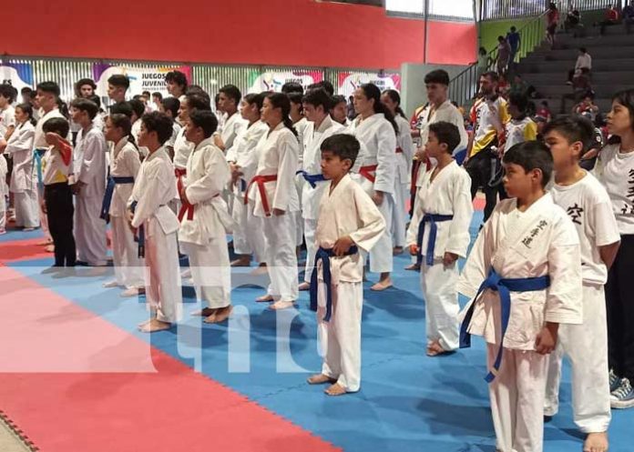 1 Foto: Este fin de semana se realizó, la primera competencia de karate como parte de los juegos juveniles Managua 2023/TN8