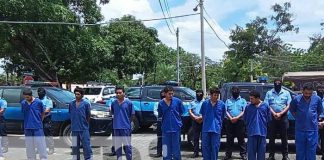 Policía Nacional pone tras las rejas a supuestos delincuentes en Nicaragua