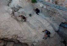 Encuentran dos canales que datan de hace 2 mil 800 años, en Jerusalén Encuentran dos canales que datan de hace 2 mil 800 años, en Jerusalén