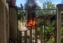 Foto: Identifican a la persona calcinada dentro de un carro en Honduras/Cortesía