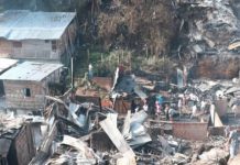 Foto: Incendio en Colombia / cortesía