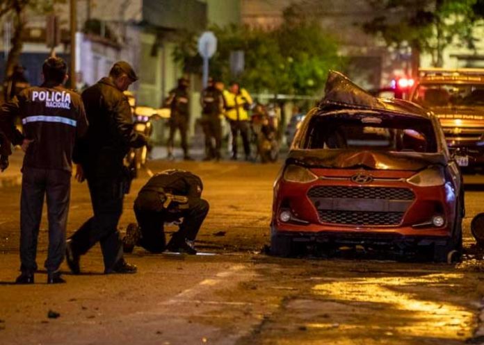 Seis personas detenidas por el coche bomba que estalla en Quito, Ecuador