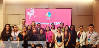 Periodistas de Nicaragua conocen retos y desafíos de la prensa China y su tradicional caligrafía