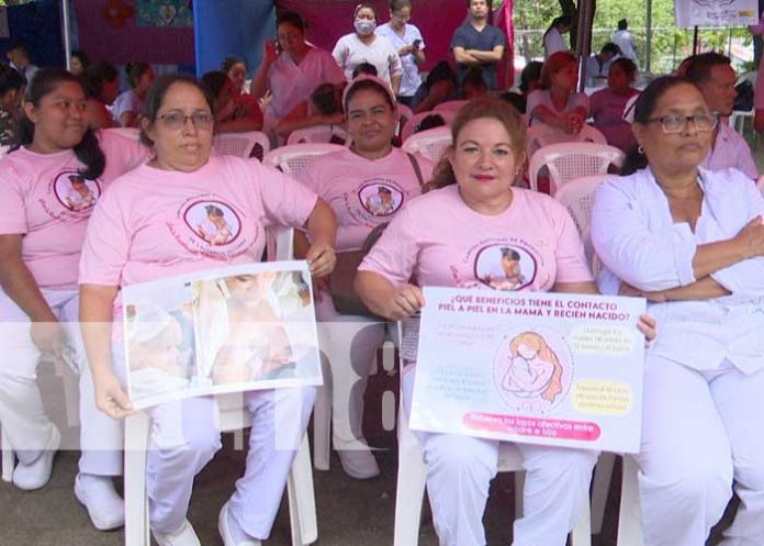 2 Foto: Silais Managua realizó feria educativa en celebración de la semana de la lactancia materna / TN8
