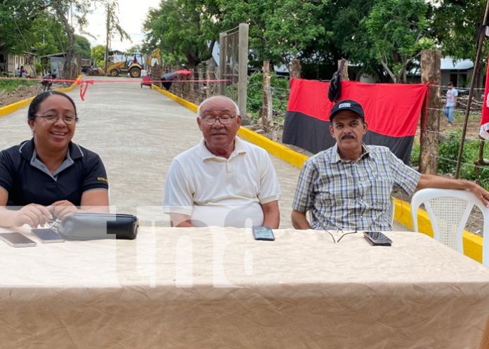Foto: Nueva calle construida para beneficio de más de 3 mil pobladores en barrio nandaimeño / TN8