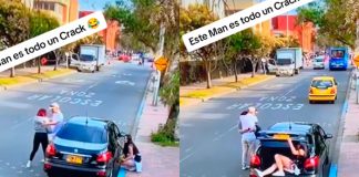 ¡Todo un crak! Novia casi los descubre y esconde a su amante en la cajuela