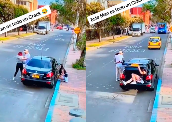 2 ¡Todo un crak! Novia casi los descubre y esconde a su amante en la cajuela