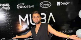 Foto: Mynor Dávila, primer Maquillista de Nicaragua en un Miss Universe / Cortesía