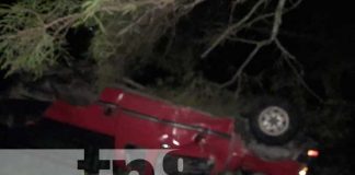 Un muerto y dos lesionados graves tras fuerte choque en Jinotega