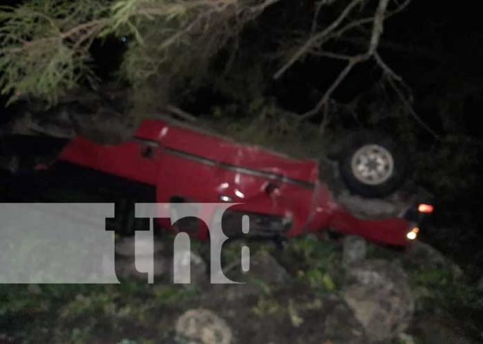 Un muerto y dos lesionados graves tras fuerte choque en Jinotega