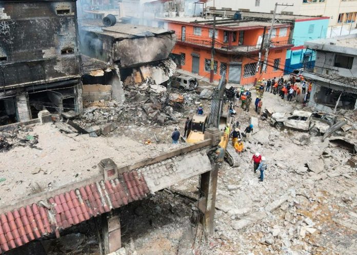 Aumenta a 28 los muertos por explosión en República Dominicana