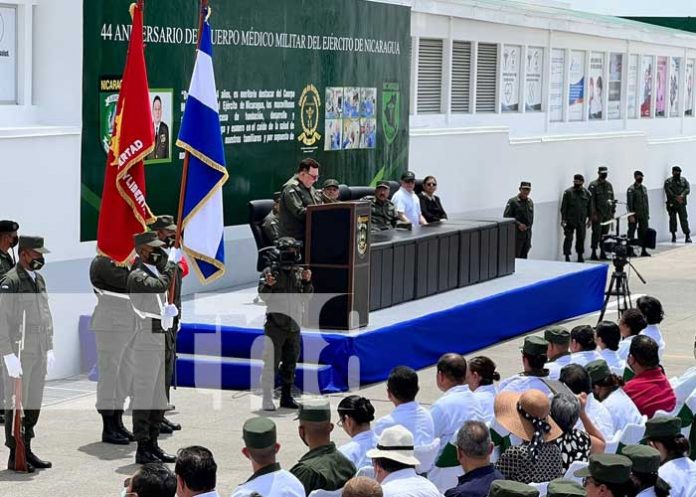2 Foto:Entrega de reconocimientos en conmemoración al 44 aniversario del Cuerpo médico Militar del Ejército de Nicaragua/TN8