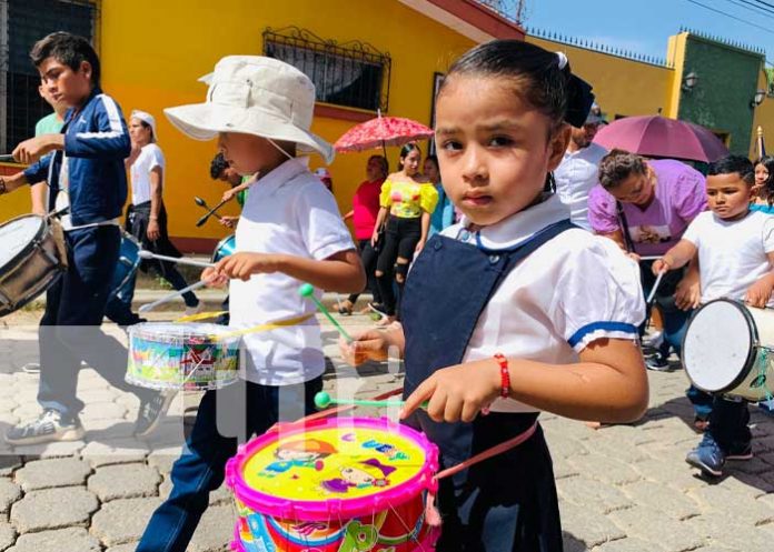 Foto: Niños de centros de educación inicial en Somoto honraron con orgullo a la patria / TN8