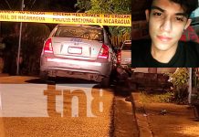 Familiares de joven asesinado en el Bo. German Pomares en Managua, exigen justicia