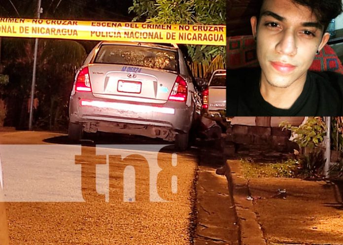 Familiares de joven asesinado en el Bo. German Pomares en Managua, exigen justicia