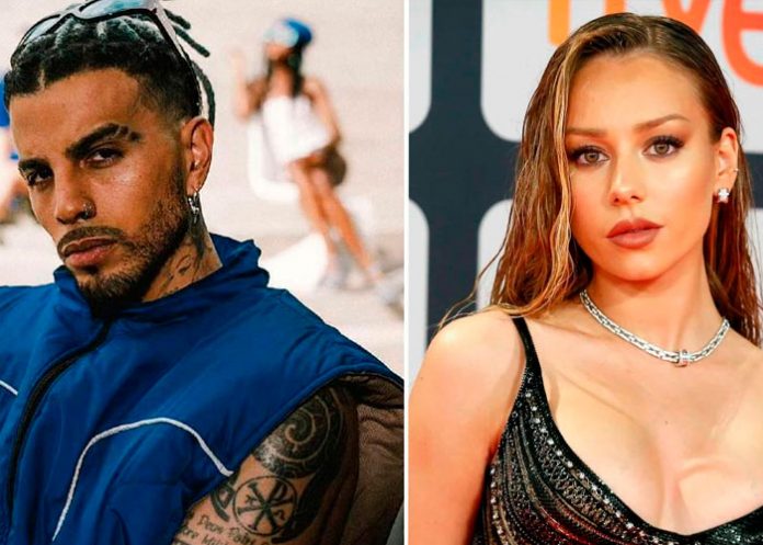 Rauw Alejandro y Ester Expósito son captados en el Caribe