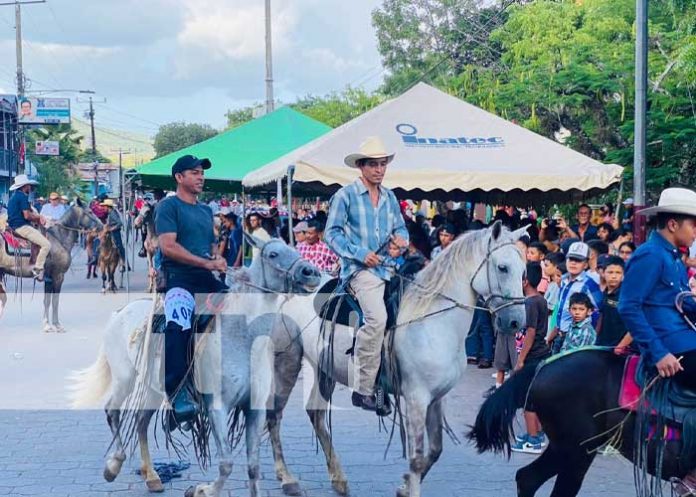 Realizan hípico criollo y feria gastronómica en fiestas patronales de Palacagüina, Madriz