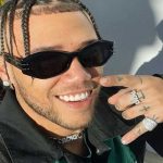 Peso Pluma y Jhayco fueron captados juntos en un estudio de grabación de Nueva York Foto: Los cantantes, Peso Pluma y Jhayco, fueron captados juntos en un estudio de grabación en la ciudad de Nueva York.