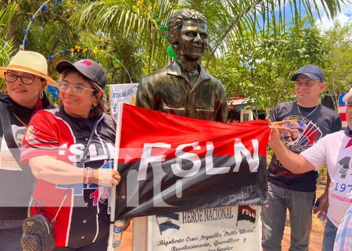Foto: Conmemoran 56 años del paso a la inmortalidad de Rigoberto Cruz Argüello / TN8