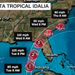 Declaran estado de emergencia en EE.UU por tormenta tropical Idalia Declaran estado de emergencia en EE.UU por tormenta tropical Idalia