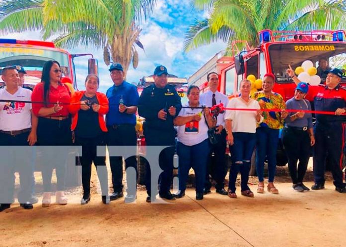 Foto: El Tortuguero cuenta por primera vez en la historia con su estación de bomberos/TN8