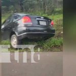 Joven grave tras chocar con un taxi en Muelle de los Bueyes, Caribe Sur Foto: Un joven grave tras chocar con un taxi en Muelle de los Bueyes, Caribe Sur / TN8
