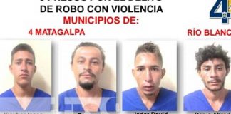 Foto:Homicidas junto a otros delincuentes fueron capturados en Matagalpa / TN8
