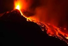 El volcán Etna, estalla con expulsión de lava y cenizas en Italia El volcán Etna, estalla con expulsión de lava y cenizas en Italia