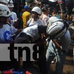 Cuatro “valientes” lesionados en la barrera de Granada Foto: Cuatro “valientes” lesionados en la barrera de Granada / TN8