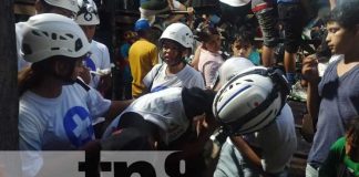 Foto: Cuatro “valientes” lesionados en la barrera de Granada / TN8