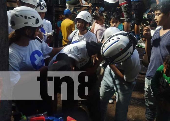 Foto: Cuatro “valientes” lesionados en la barrera de Granada / TN8