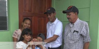 Alcaldía de Nandaime entrega cinco viviendas en el proyecto Bismarck Martínez