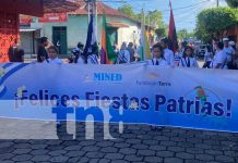 ¡Que suenen los tambores! Chinandega realiza desfile patrio Foto: ¡Que suenen los tambores! Chinandega realiza desfile patrio / TN8
