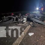 Muerte instantánea tras pasarle un camión sobre su cabeza en Estelí Foto: Muerte instantánea tras pasarle un camión sobre su cabeza en Estelí / TN8