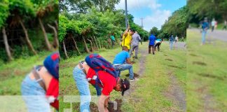 ¡Ometepe más verde! Siembran más de 100 árboles en el Oasis de Paz