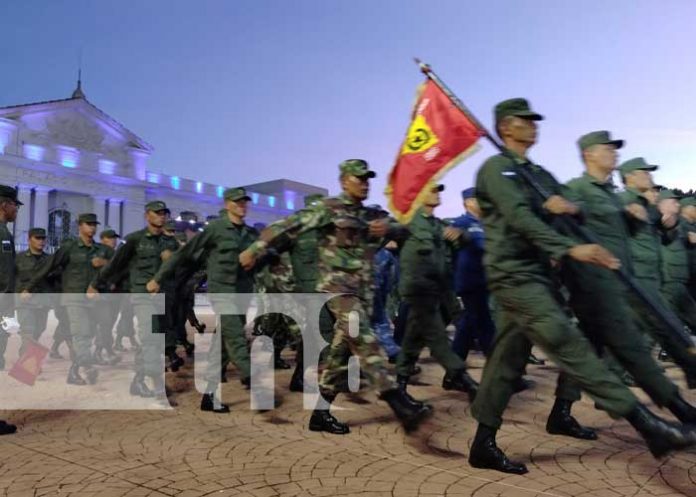 Todo listo para la celebración de los 44 años de constitución del Ejército de Nicaragua