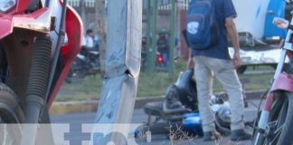 Dos lesionados de gravedad fue el saldo de un accidente registrado en la Carretera Norte, Managua