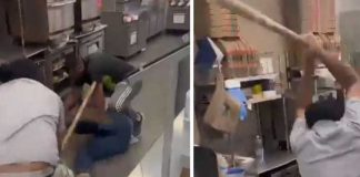 "Salado" Intentó asaltar tienda y le rompieron la 'jícara a punta de palazos'