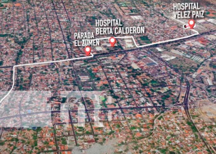 4 Fotos: Estas son las vías alternas para llegar al Hospital Fernando Velez Paiz, Hosp. Bertha Calderón y mercado Israel Lewites/ Tn8