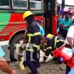 ¡Fatal accidente! Señor muere atropellado por bus en Masaya Accidente de en Masaya deja una persona fallecida