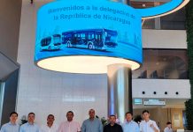Nicaragua visita la fabrica de autobuses de la empresa Yutong