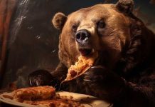 Foto: ¡Comelón! Un oso entra a una panadería y devora 125 empanadas, dejando con la boca abierta a las empleadas del lugar al ver la hazaña / Cortesía.